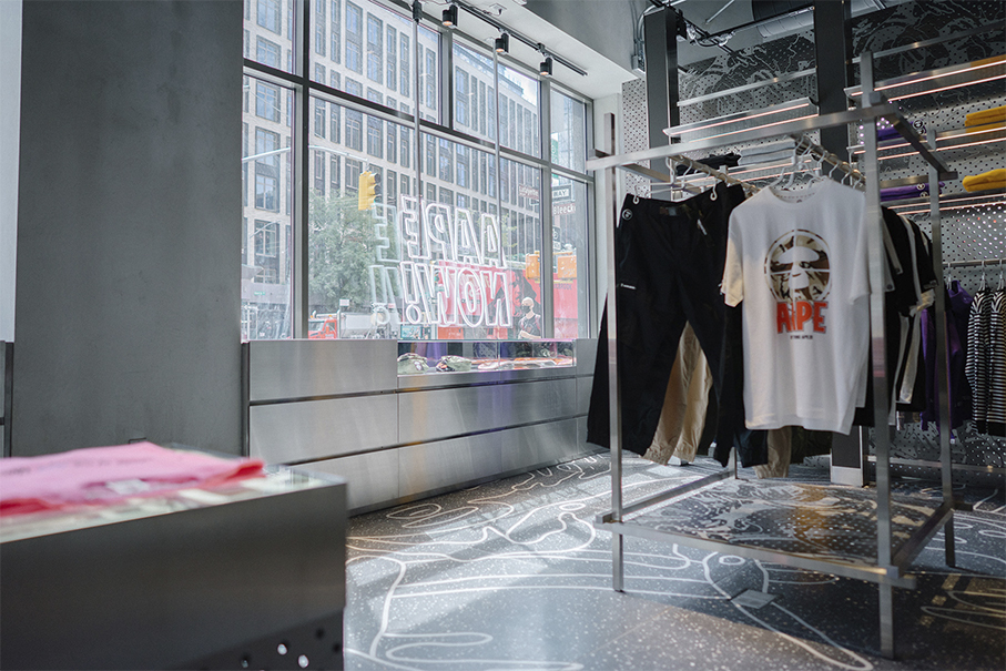 AAPE 纽约旗舰店设计丨美国纽约丨ITHK-6