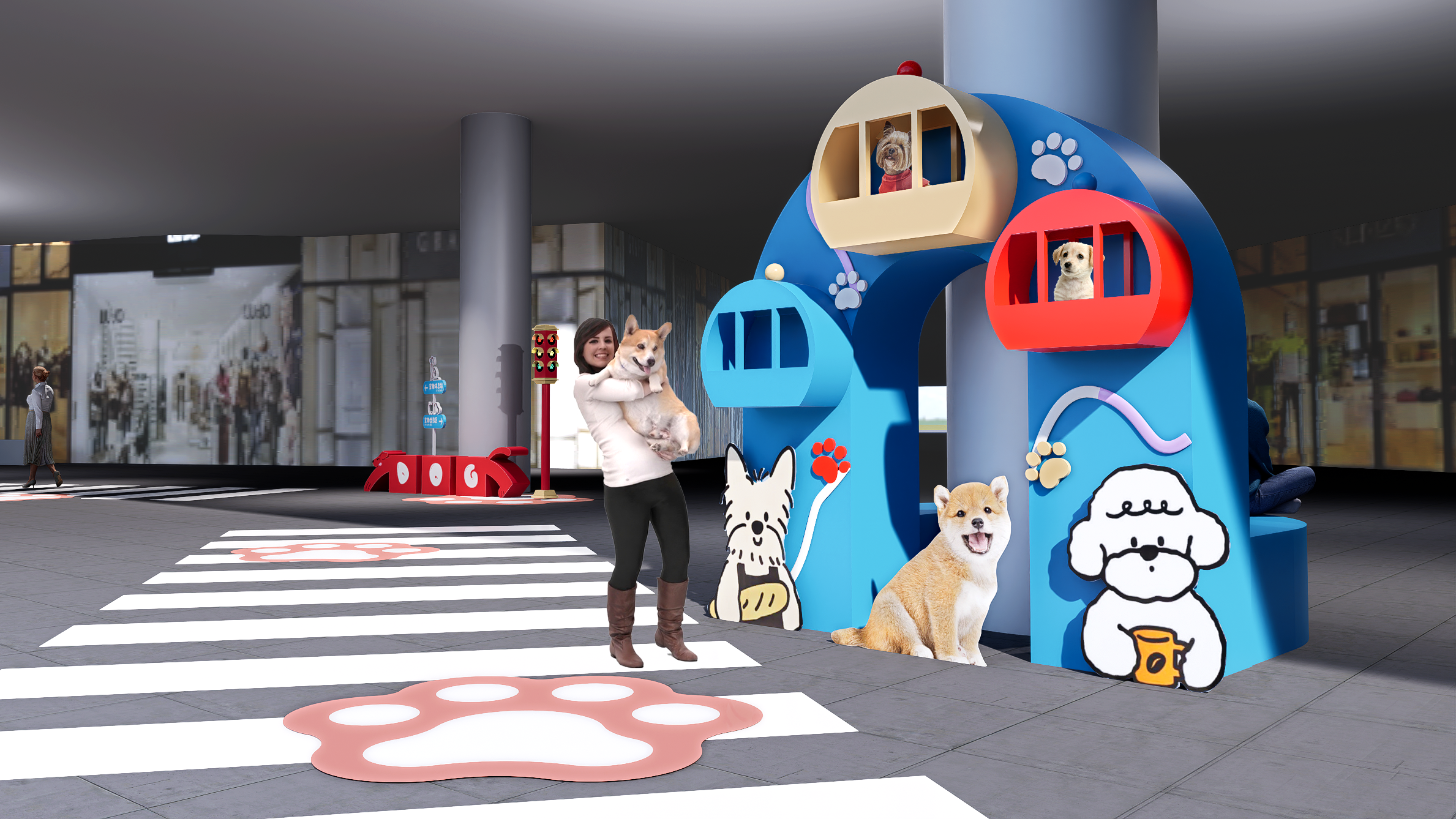 汪托邦—商业宠物乐园设计案例-18