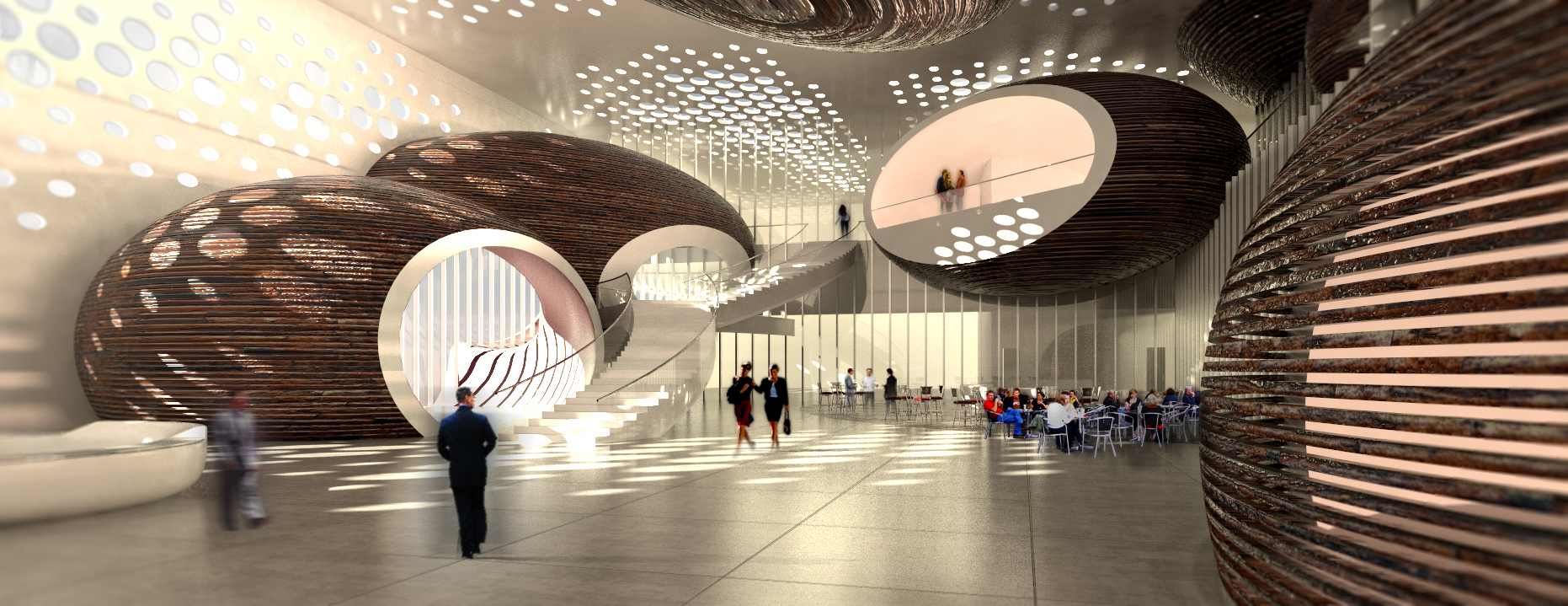 Caffe Bene 文化中心的空间叙事-7