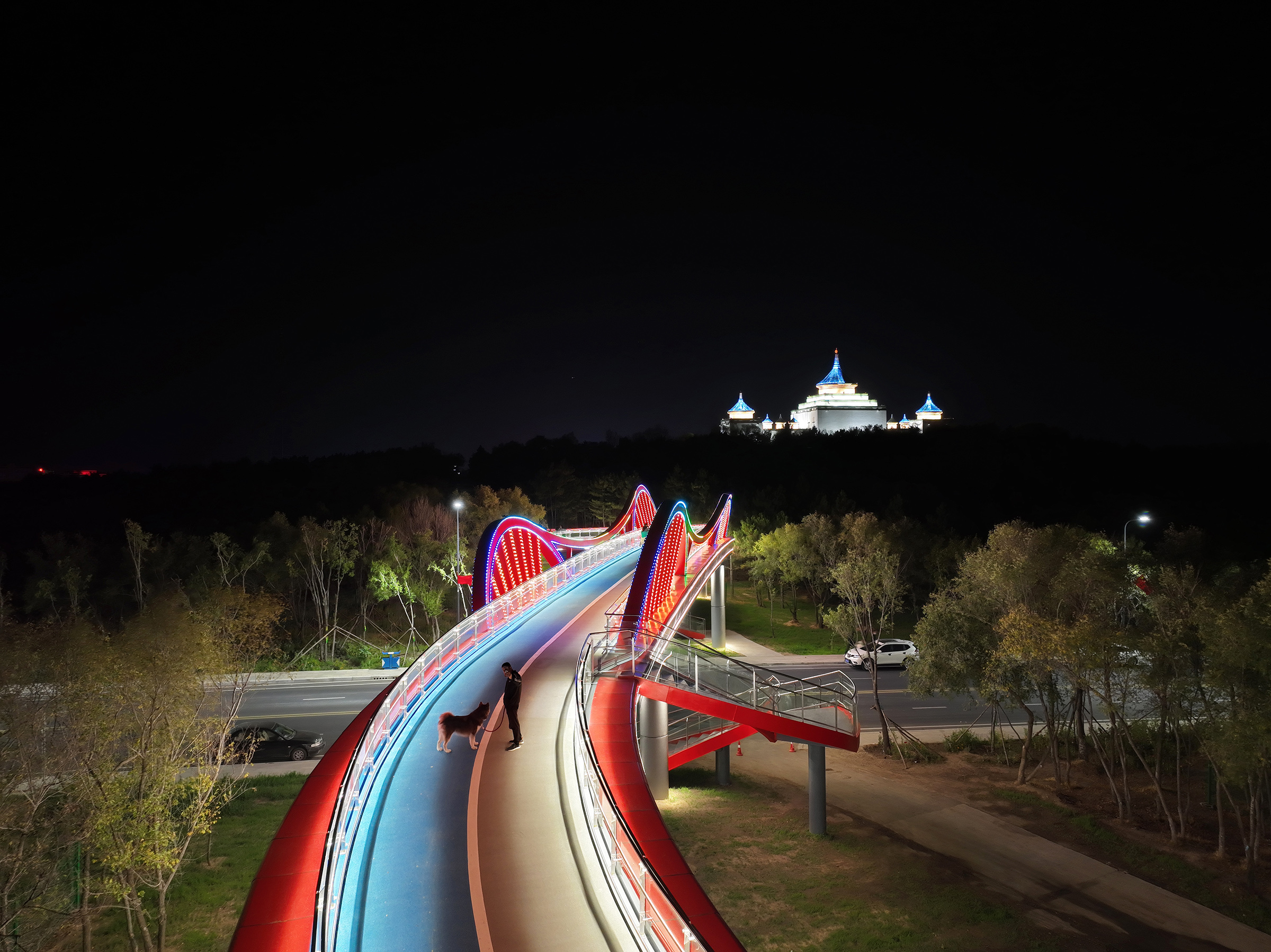 扎萨克街成庙景观天街丨蒙古丨HITAD-33