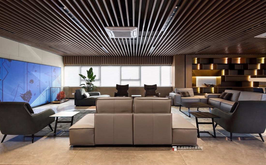 科技与人文共融的办公空间设计-28