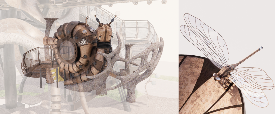 重庆光环花园城·世界树 光环2.0之机械魔法森林丨中国重庆丨WTD纬图设计-59