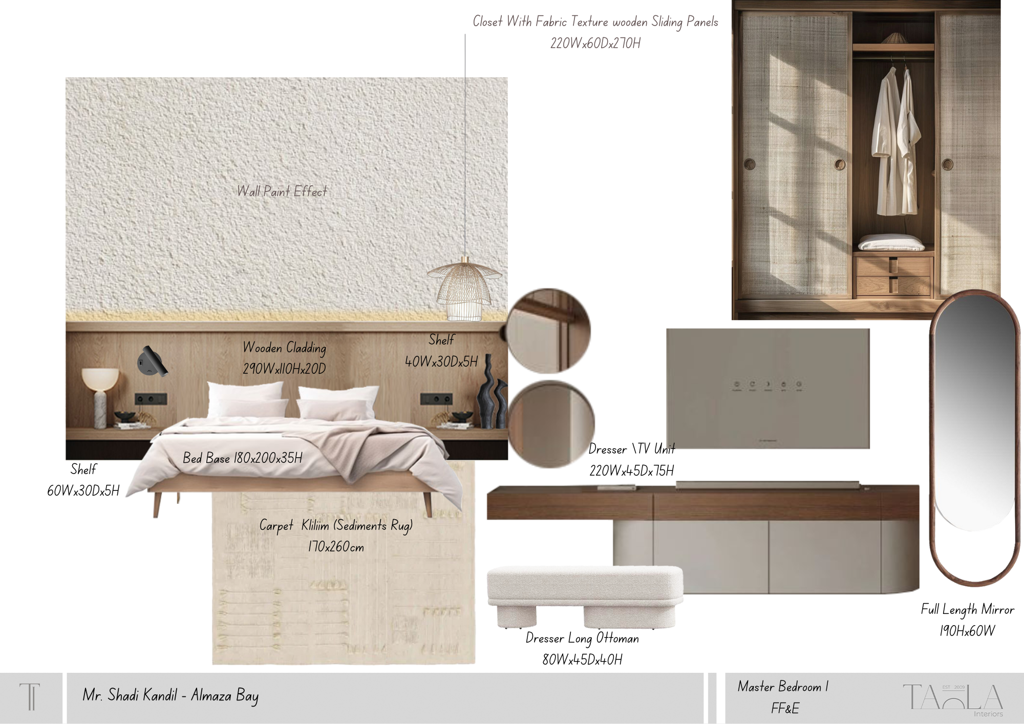 SK Almaza Bay 卧室软装搭配方案-1