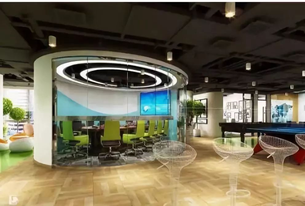 灵动的办公室装修设计-6