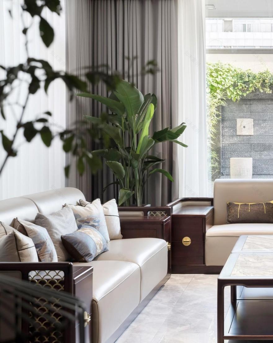 川页空间设计 | 现代简约别墅,诠释生活品质与自然美学-9