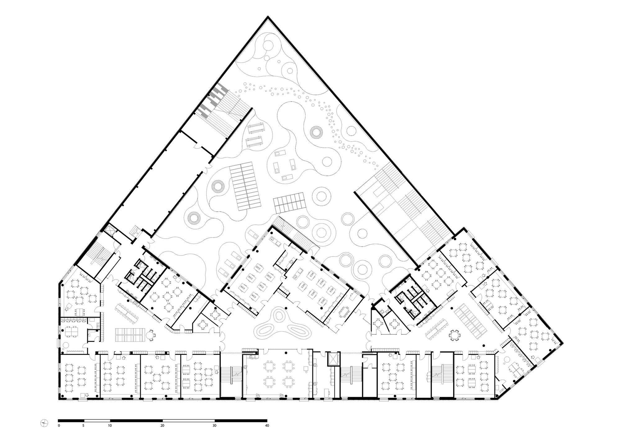  Islands Brygge 岛上的学校丨丹麦哥本哈根丨C.F. Møller,TREDJE NATUR-37