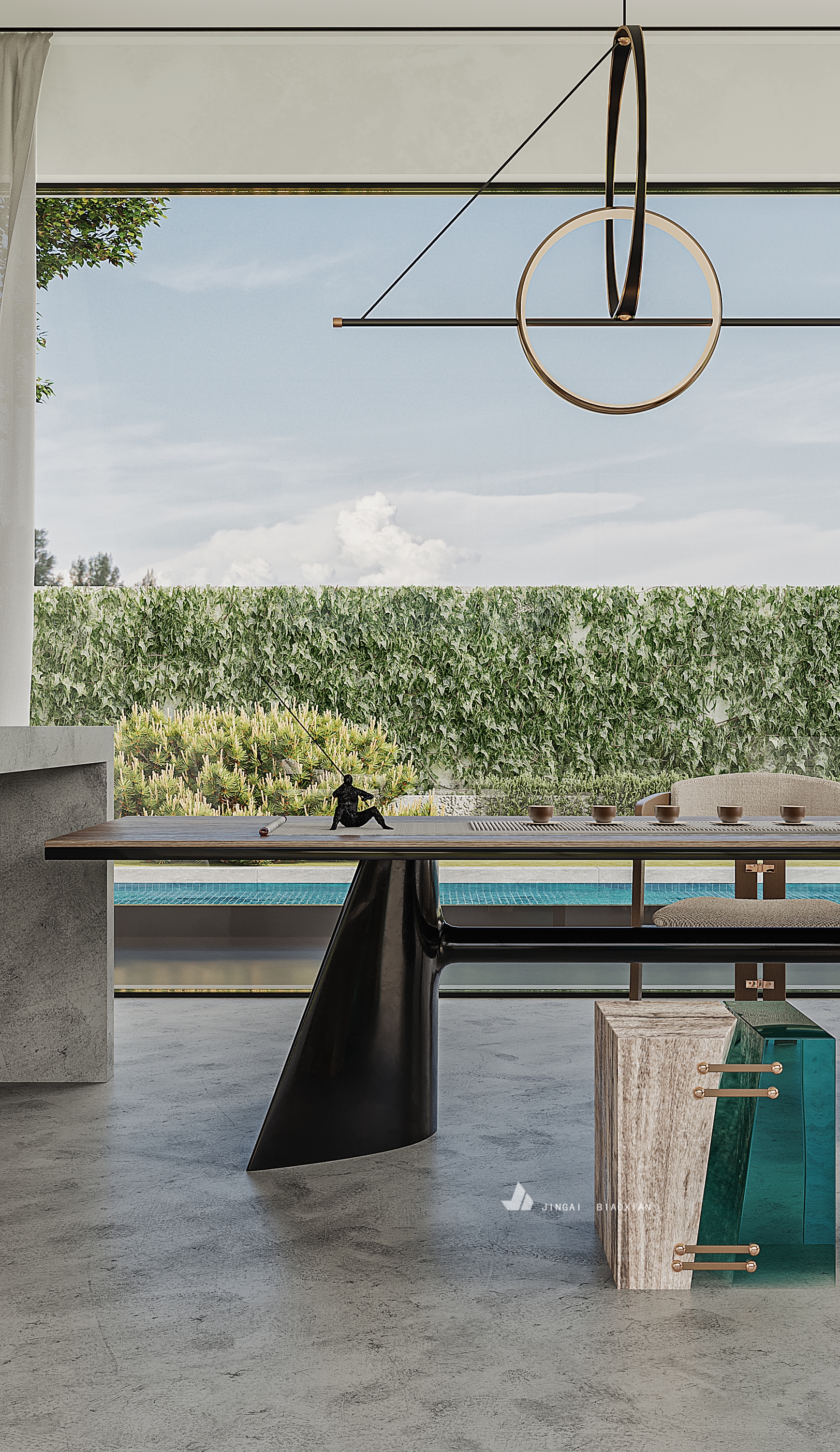 侘寂简约平层设计典范丨日本东京丨东京都某知名设计师-20