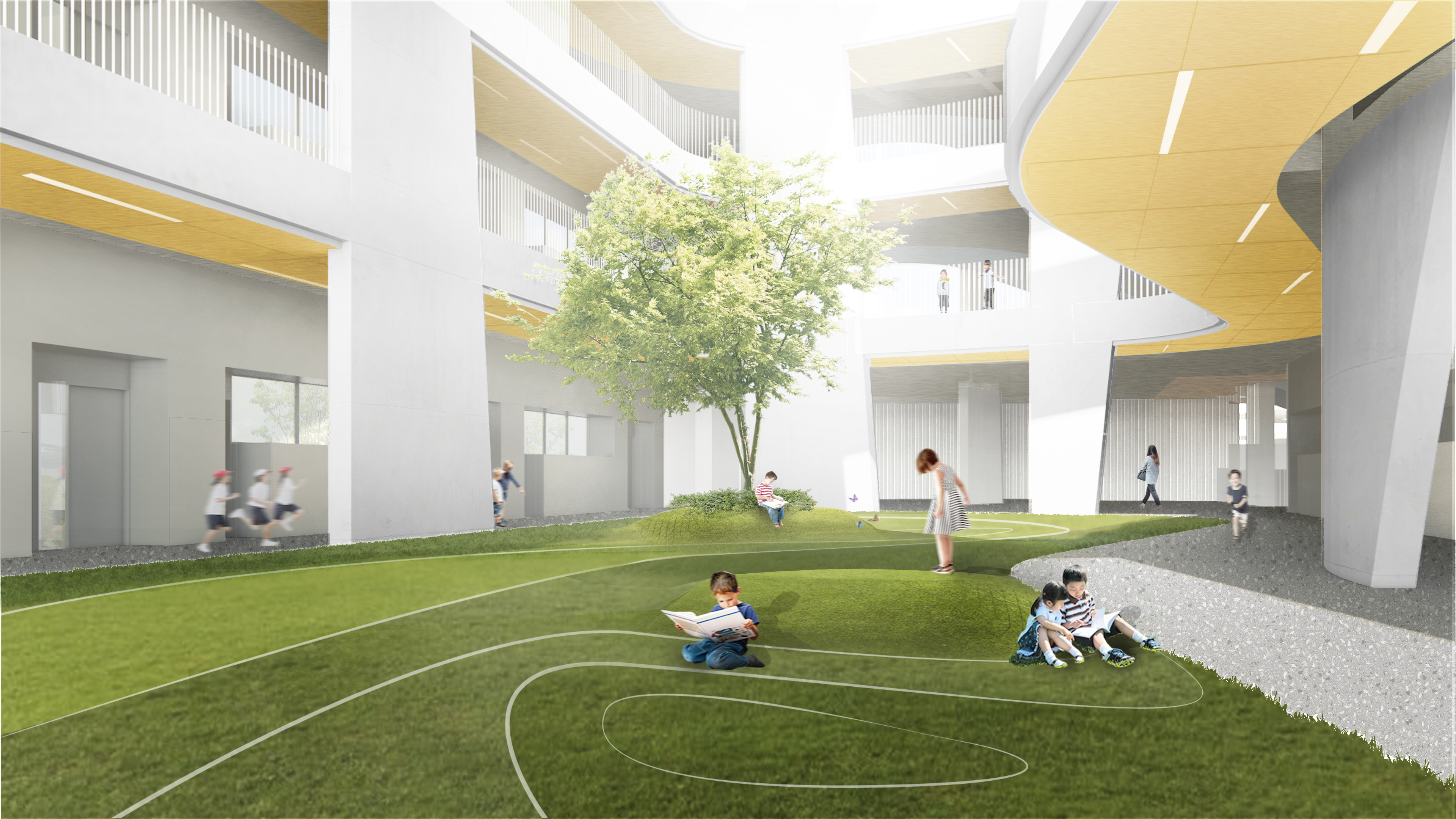 在建方案 | 城市里的梯田校园：深圳翠竹外国语学校 / Link-Arc建筑事务所-22