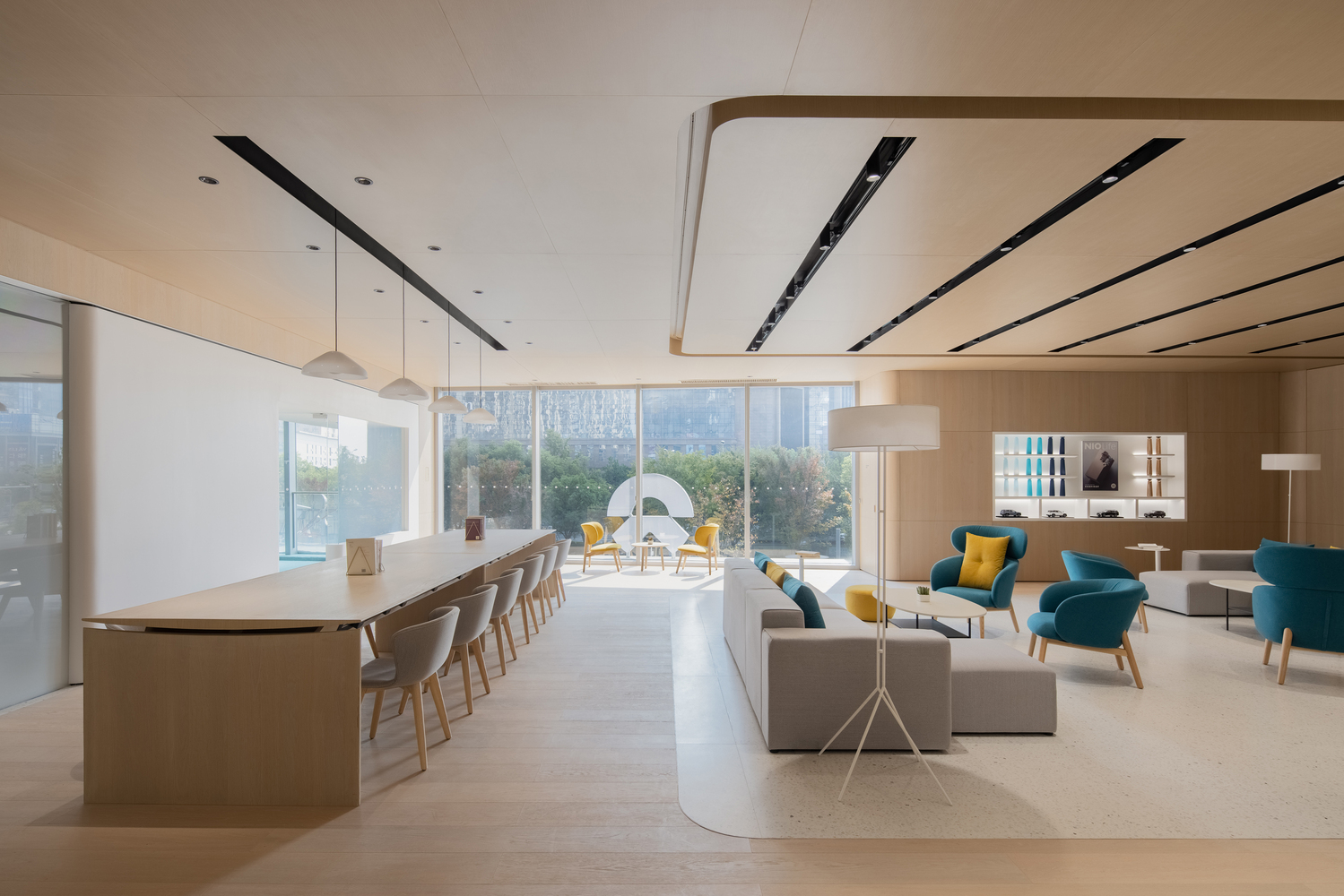 蔚来旗舰体验店,汽车展厅丨中国南昌丨LUKSTUDIO-27