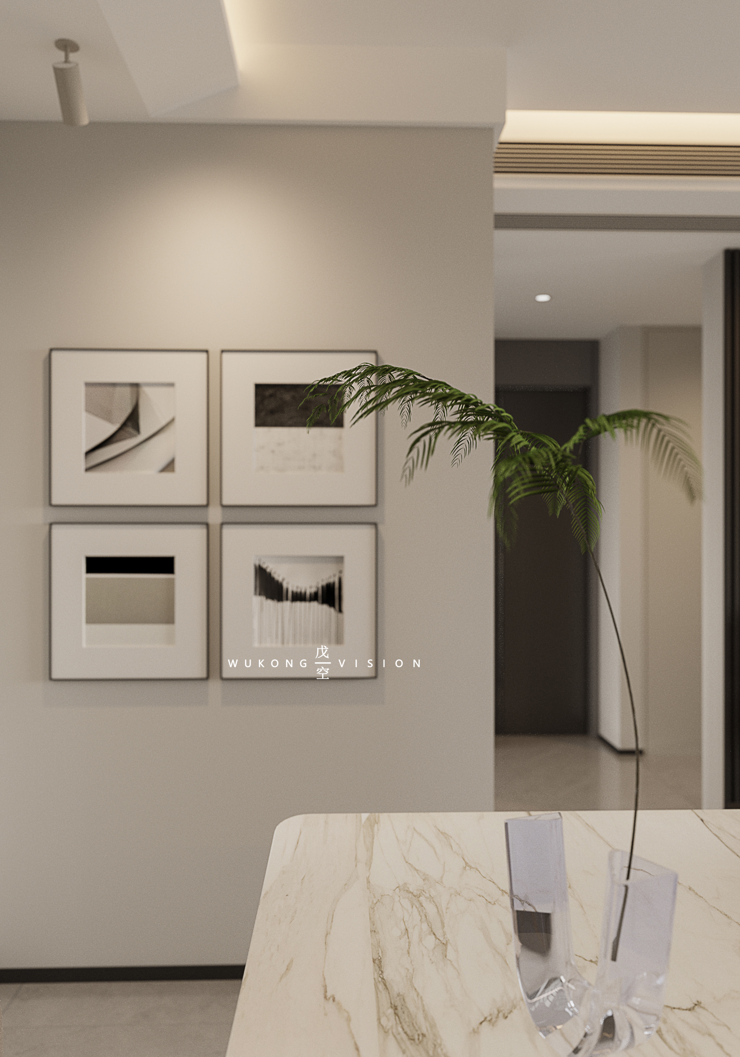 戊空效果图 一 现代黑白调-7