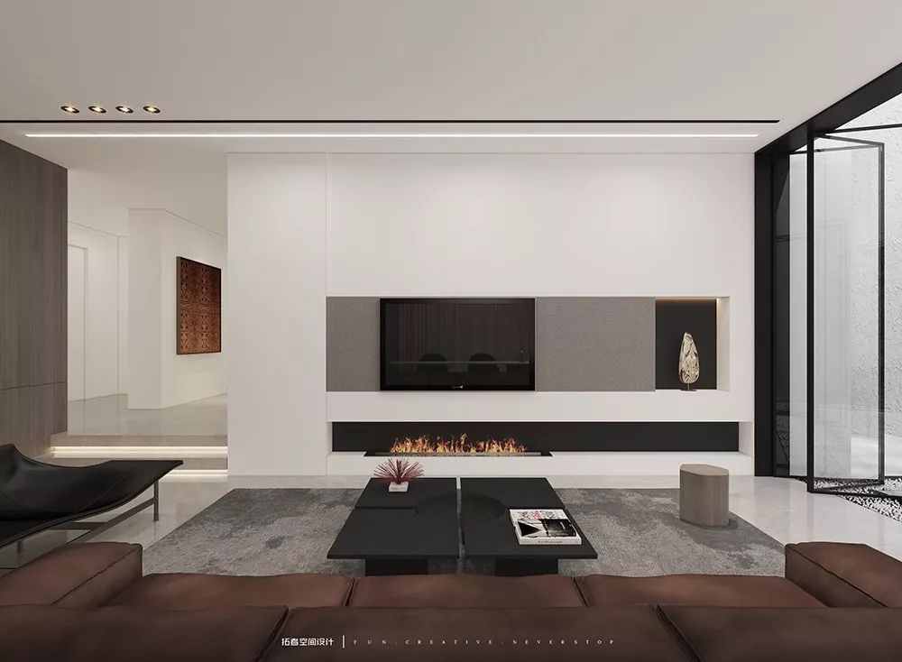 《光与影的记录》 | 现代极简绍兴别墅，打造高级生活质感-36