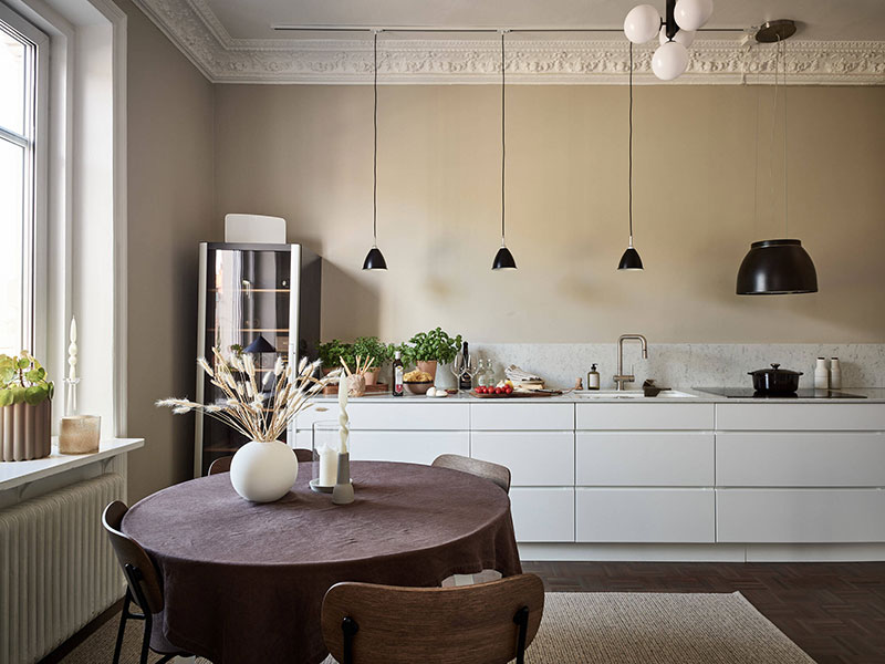 瑞典 19 世纪公寓的时尚典雅设计-6