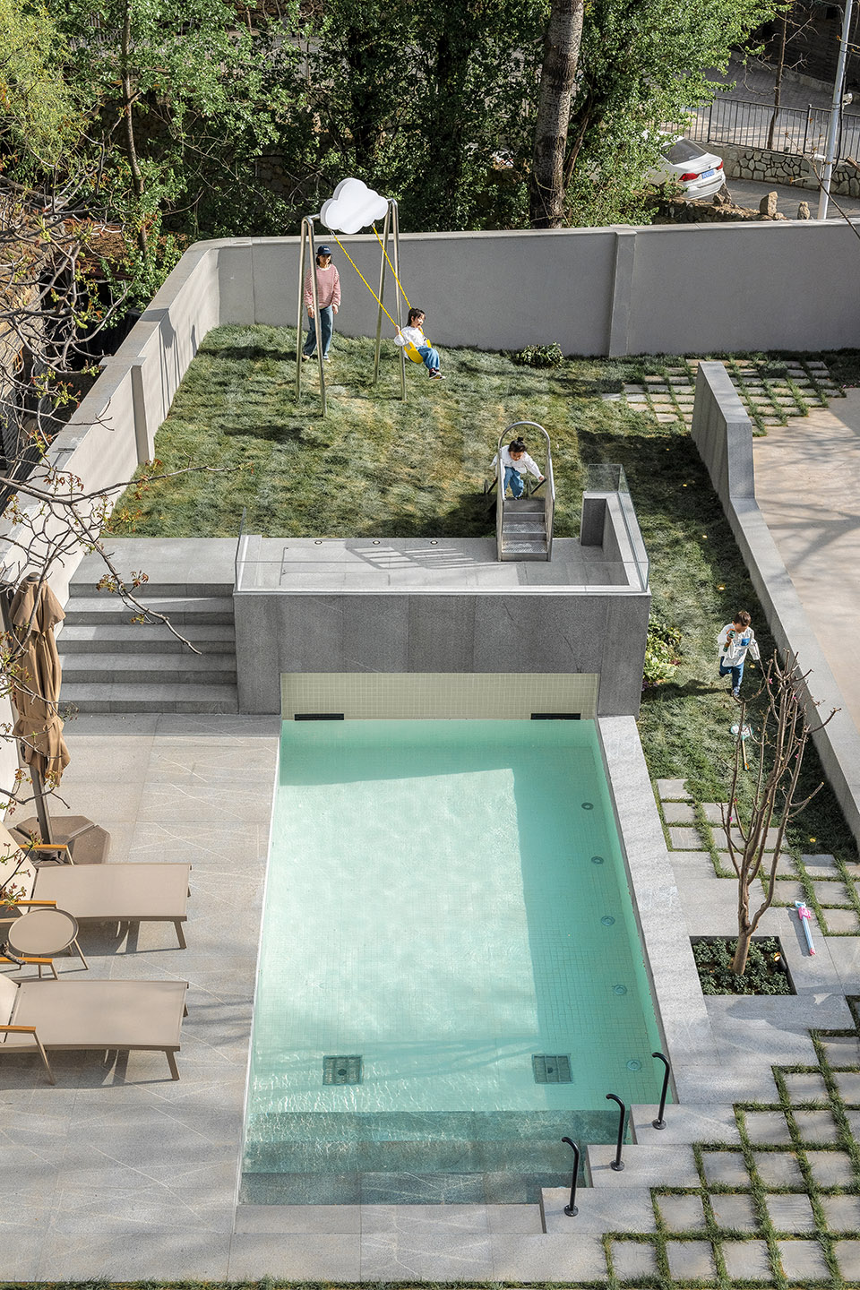 走神旅社 · 亲子友好,光影交织的山谷之家丨中国北京丨未来以北工作室-28