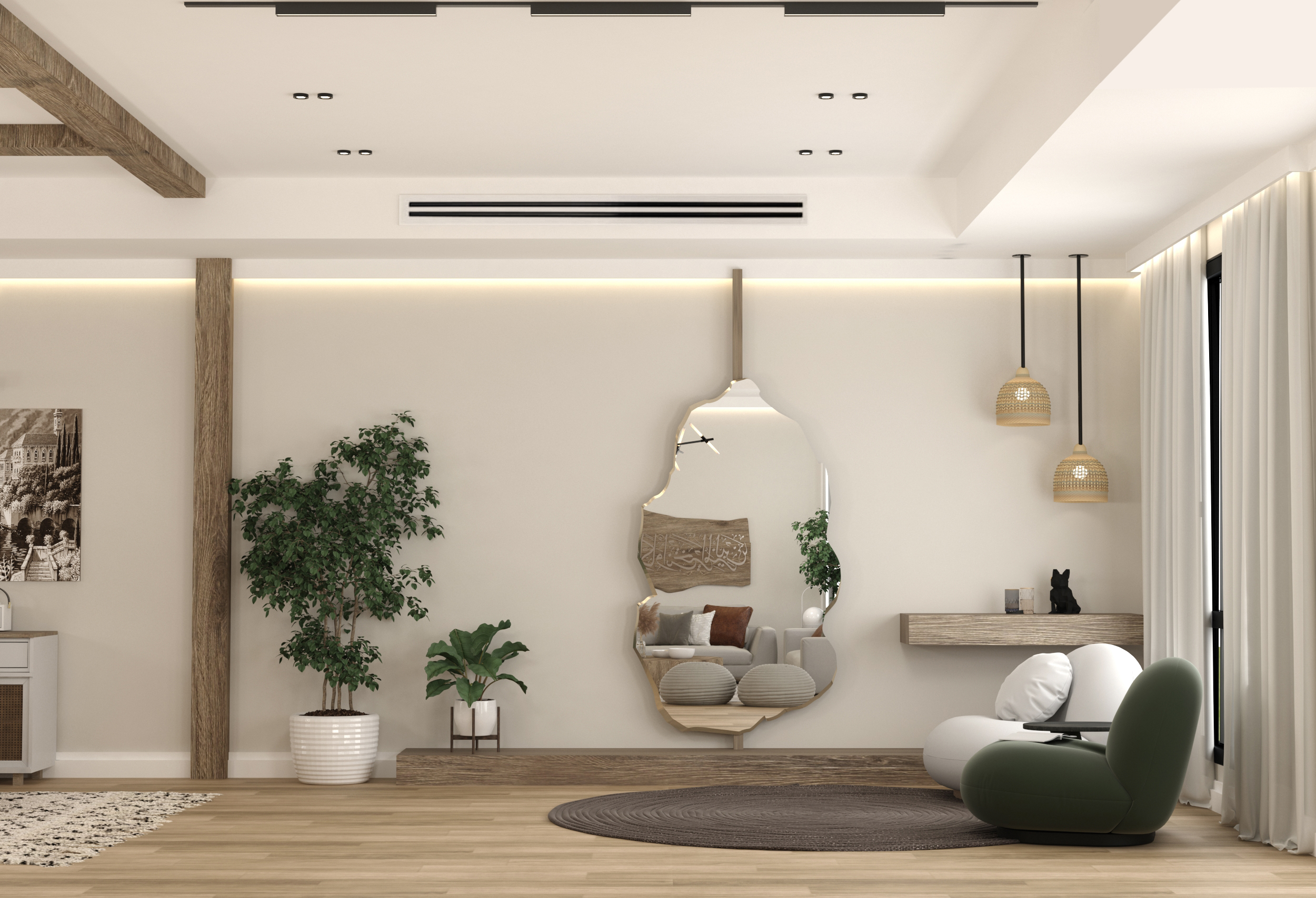 Modern Rustic 室内设计丨巴林-6