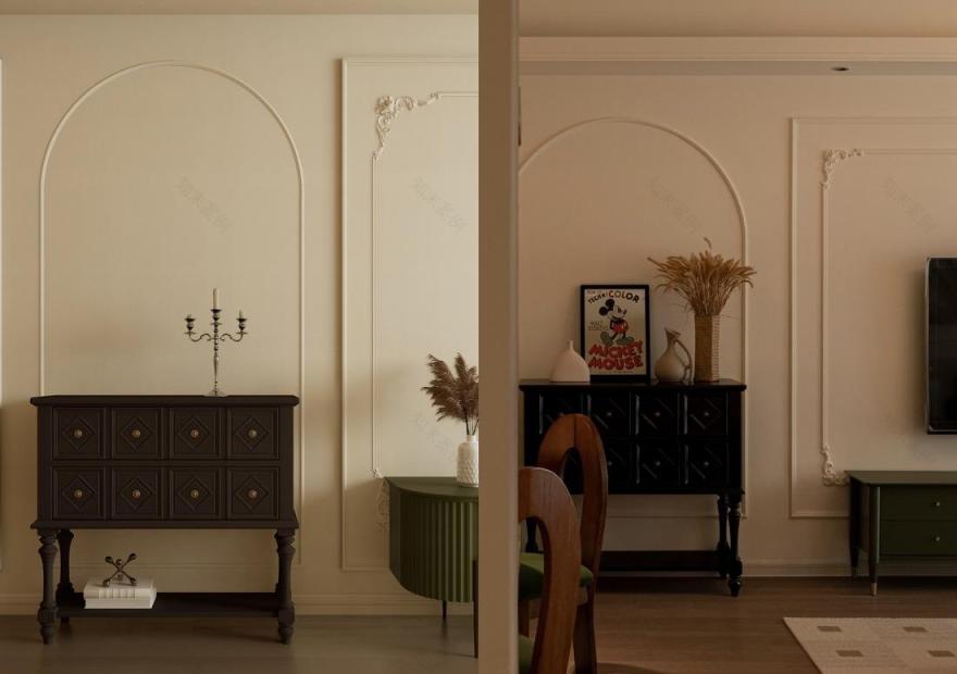 高颜值轻复古法式设计丨中国珠海丨珠海设计团队-73