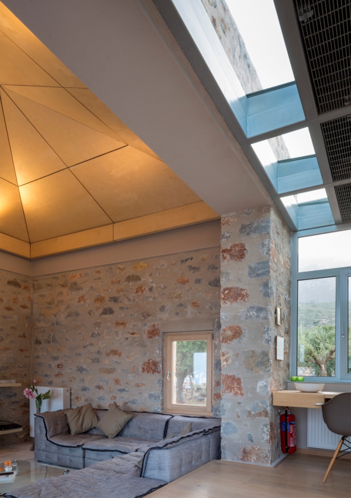 橄榄林中的石筑别墅-20