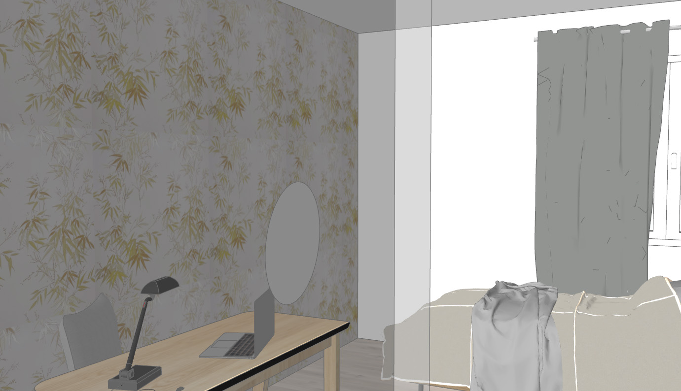 面向学生的合租公寓设计丨法国丨Sandrine Paucher（室内建筑师,装饰师）-21