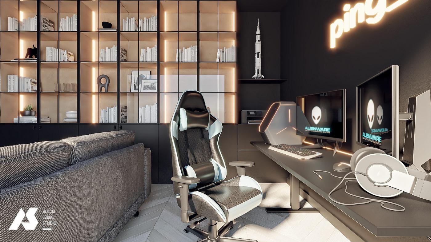 带有网站的房子（由于Dom z witrynami表述不是非常常见典型，这里witryny常见意为网站，此翻译结合此常见含义给出，但如果有特定语境可能意思不同） 丨PolandPoznan-21