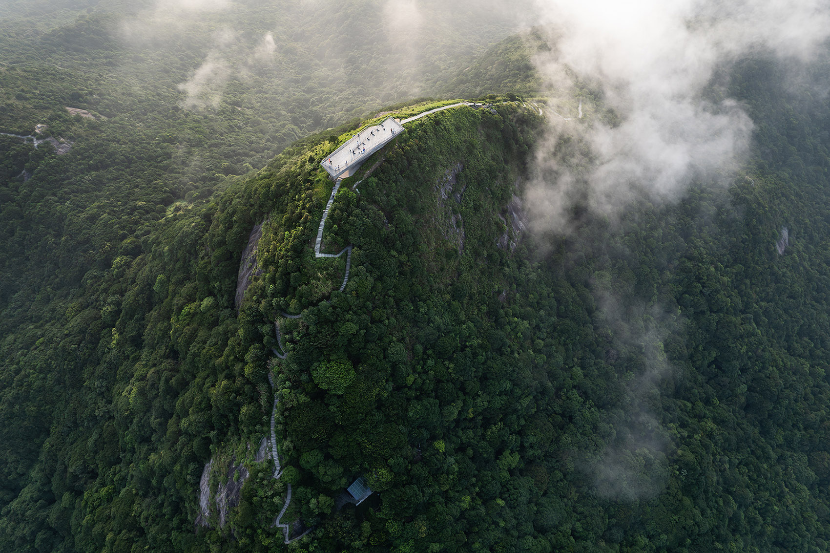深圳梅沙尖城市看台丨中国深圳丨line+建筑事务所-7