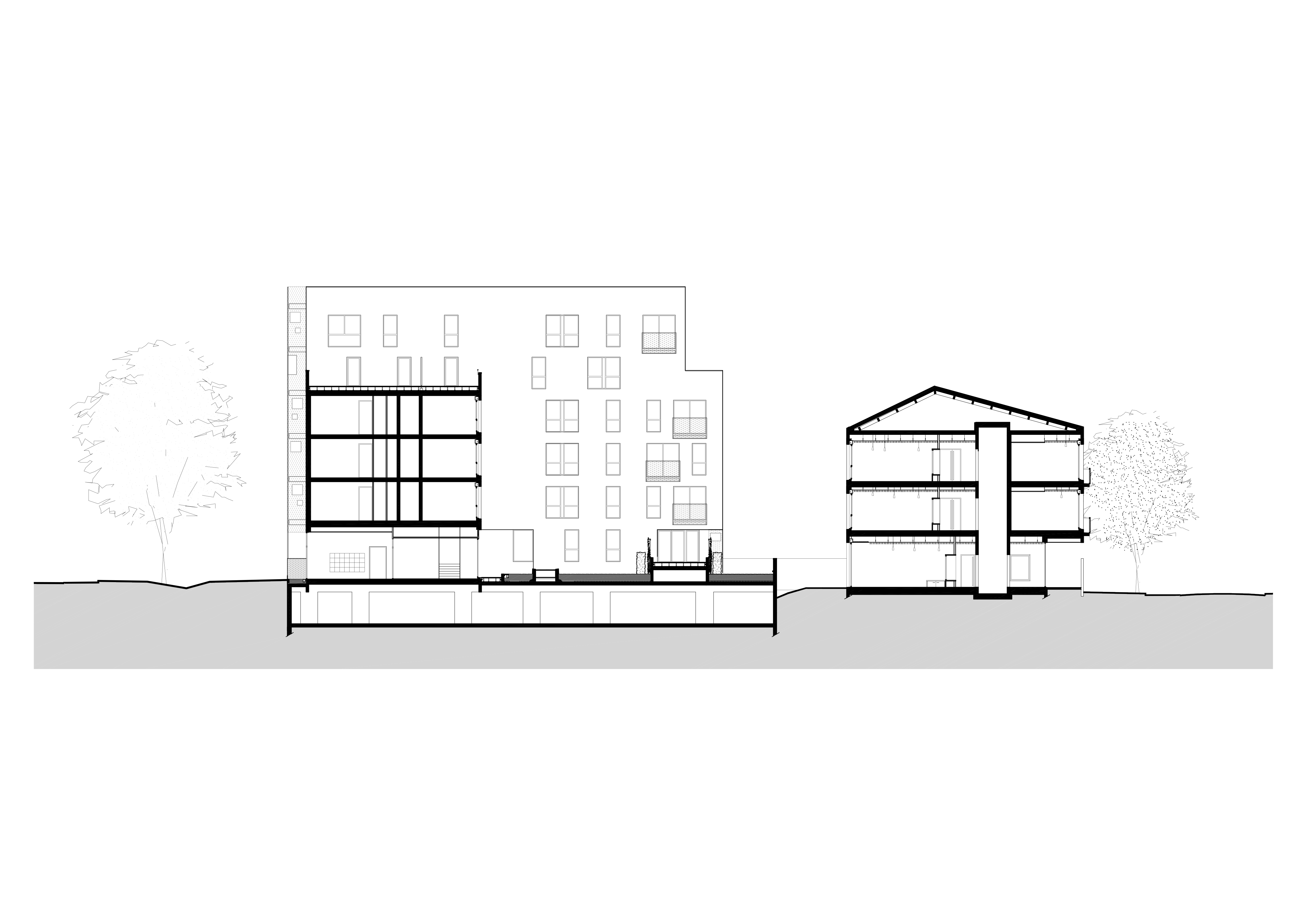 巴黎郊区独特社区 · 砖与金属的和谐共生-38