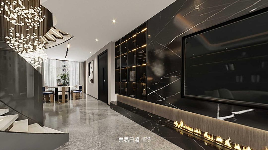 300㎡意式轻奢风格：墅居有品，洞见精致-15