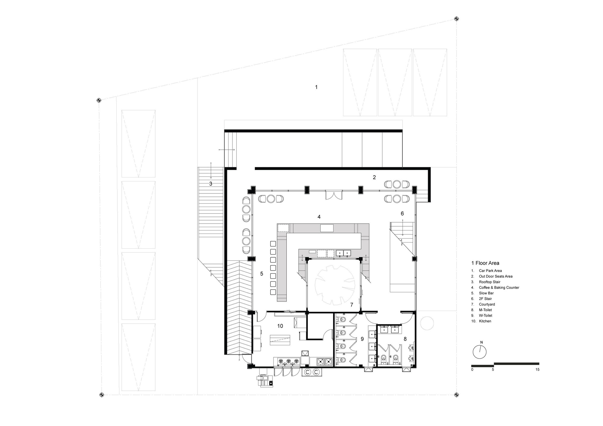Phuffle 餐厅和咖啡厅丨泰国曼谷丨Too.architects-3