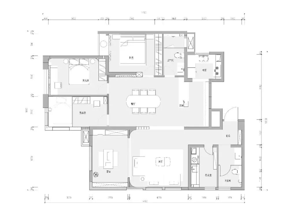 暖黄色宁静住宅丨中国武汉丨大思-9