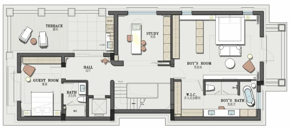 杭州 1000㎡ 现代别墅丨中国杭州丨G 空间设计-107