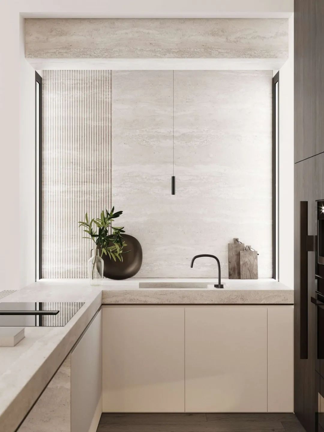 简约清新蓝白空间，趣味秋千设计诠释生活美学-31