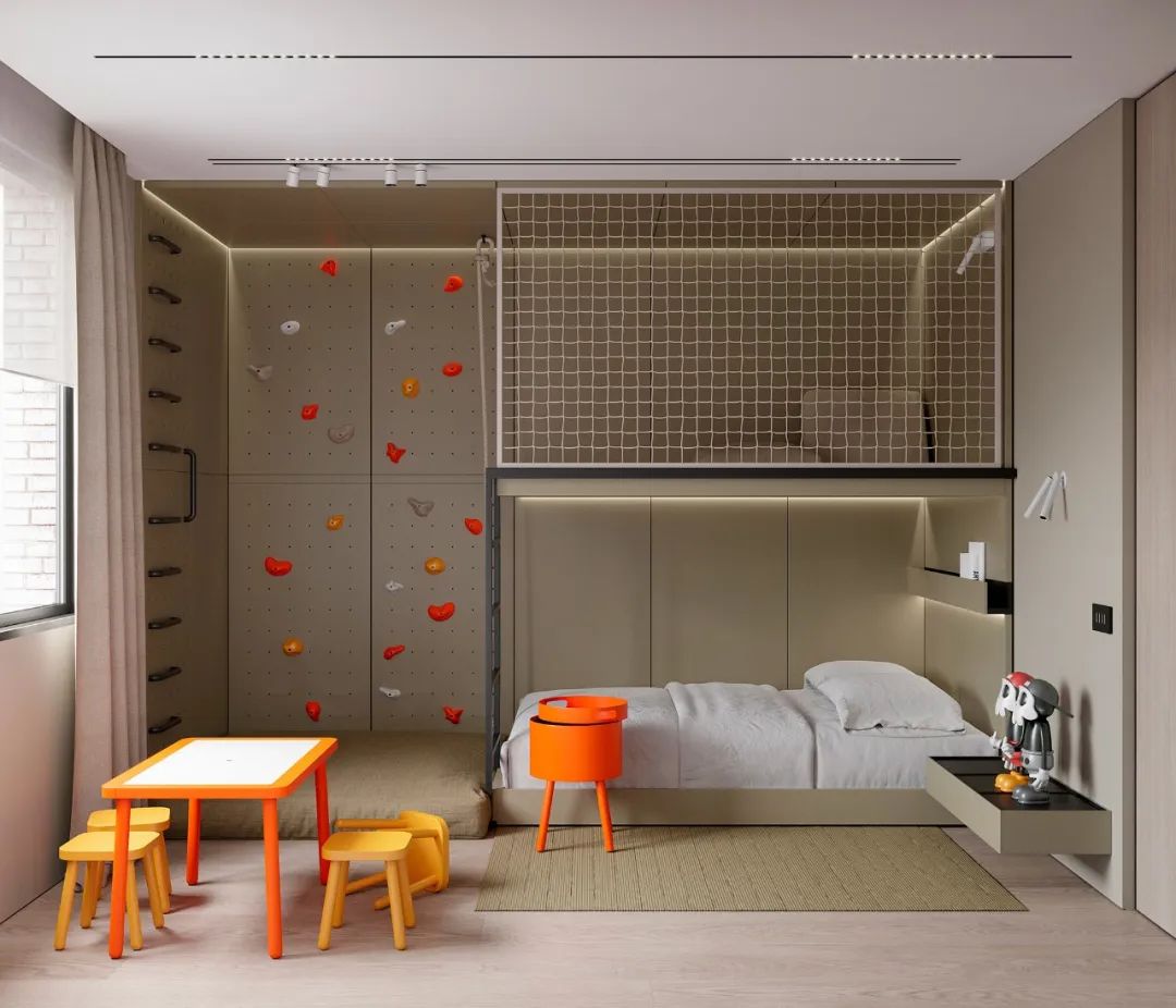 巴塞罗那现代轻法式住宅丨西班牙巴塞罗那丨Alex Tolkachev-69