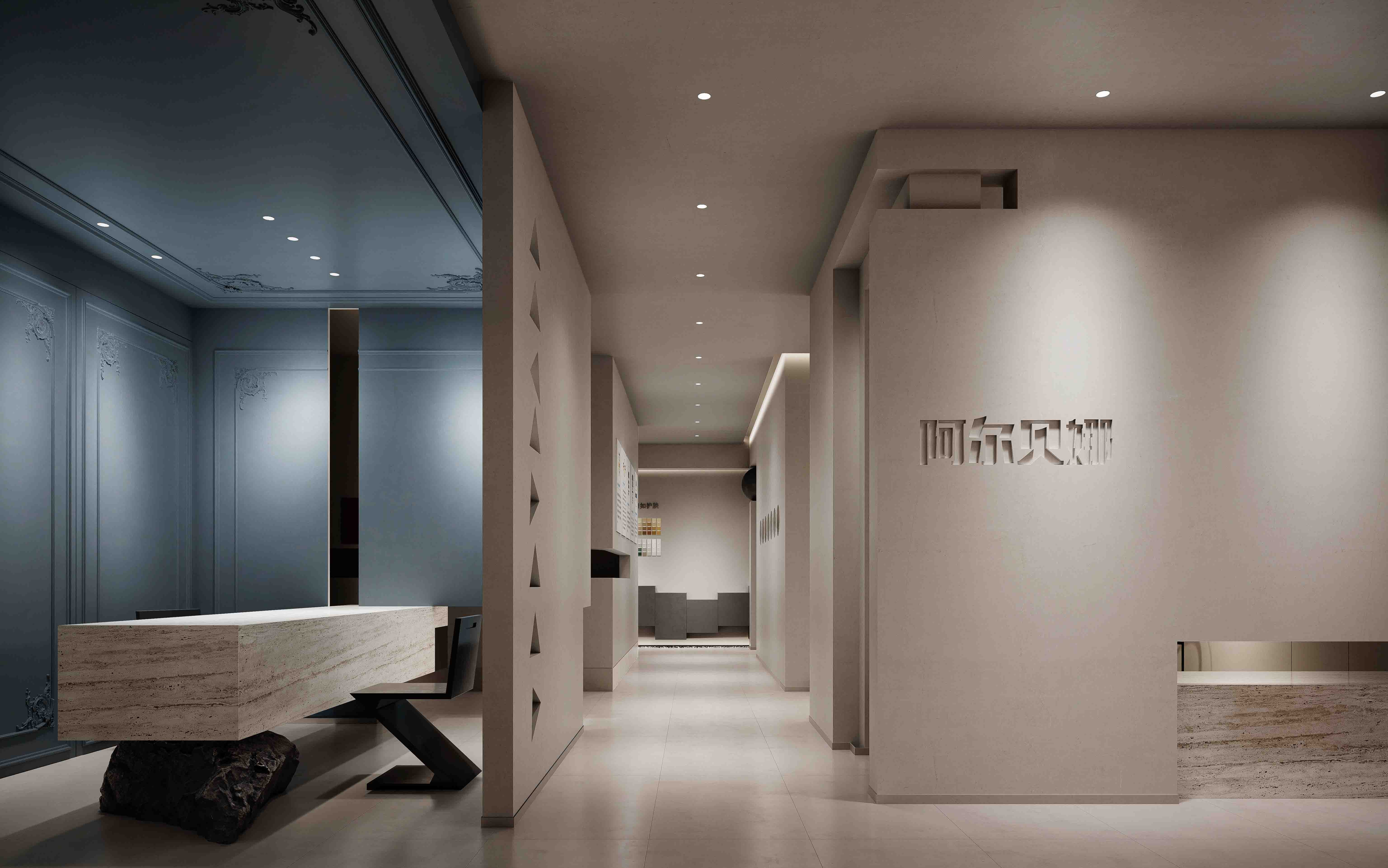 德国 Alpina 阿尔贝娜涂料展厅设计丨中国长沙丨周笙笙全案设计工作室-8