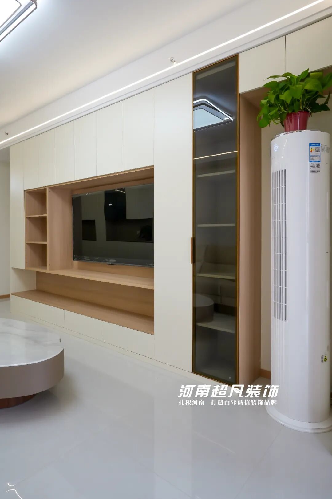 完工首发丨二七区名门橙邦·悦橙苑，124平现代风格，色彩纯粹简约大气-64