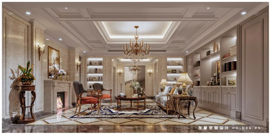 余姚别墅浪漫欧式之家 | 精致奢华,注重当下享受-4