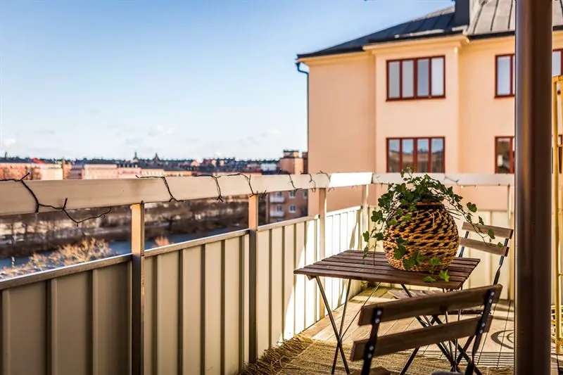 自然元素装点的瑞典城市公寓-17