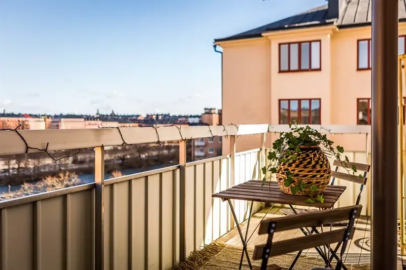 自然元素装点的瑞典城市公寓-17