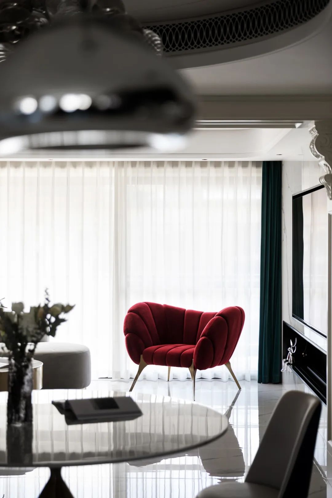 杭州空中别墅 · 弗拉明戈风情的现代法式设计丨中国杭州丨尚层装饰(北京)有限公司杭州分公司-40