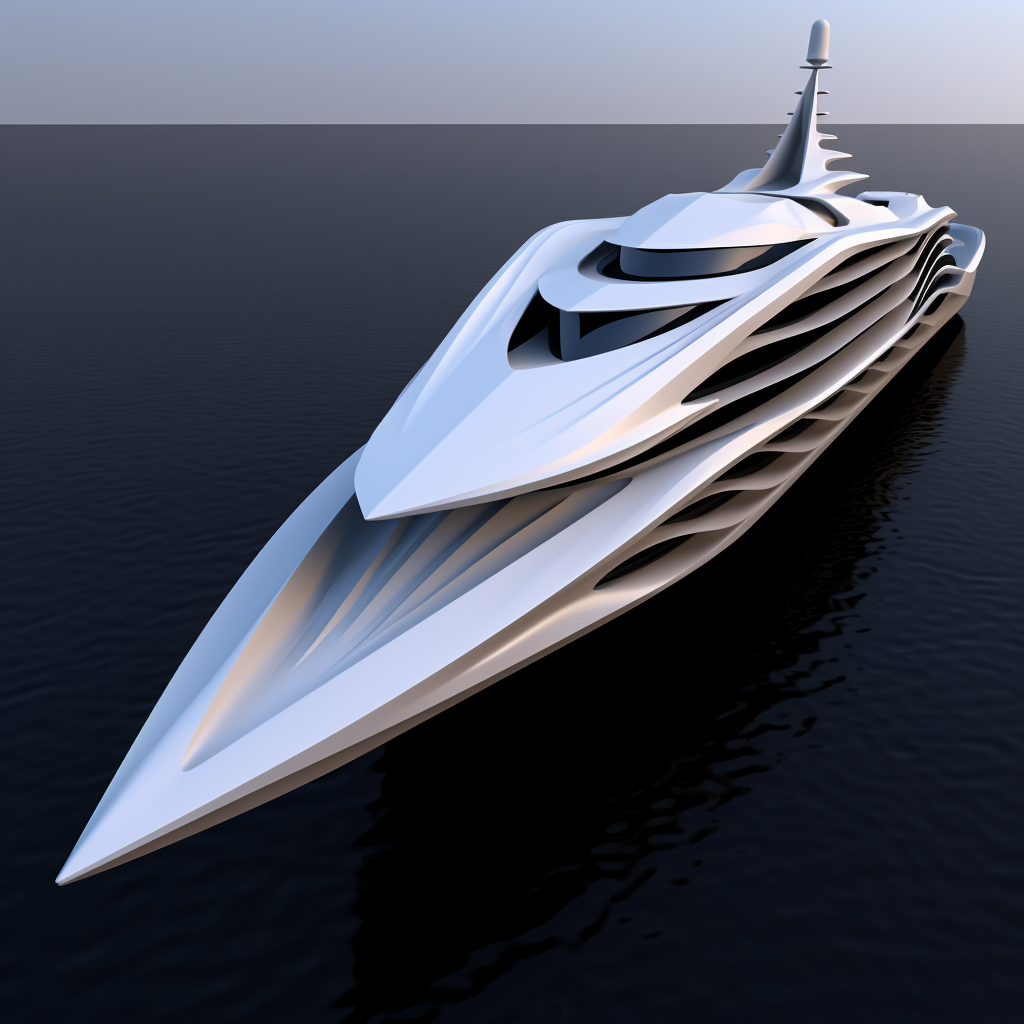 Ocean Monster Superyacht Futuristic SYF02-0