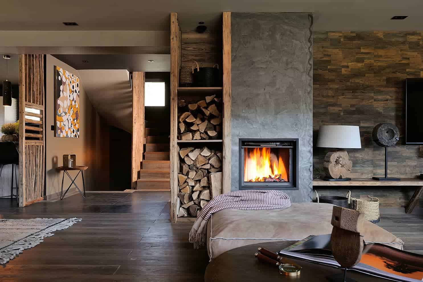 Wild Lodge木屋丨法国丨Ikone®,室内装饰设计由Émily Charoud负责-0