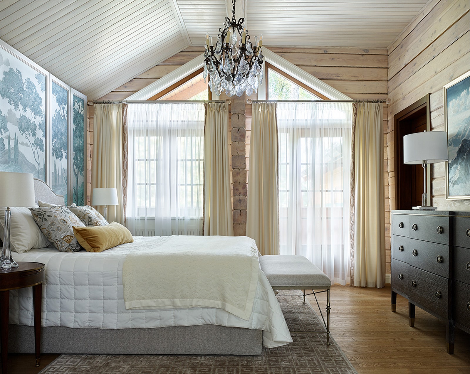 莫斯科郊区300㎡住宅室内更新项目丨俄罗斯莫斯科丨叶莲娜·恰布罗娃（Елена Чаброва）-26