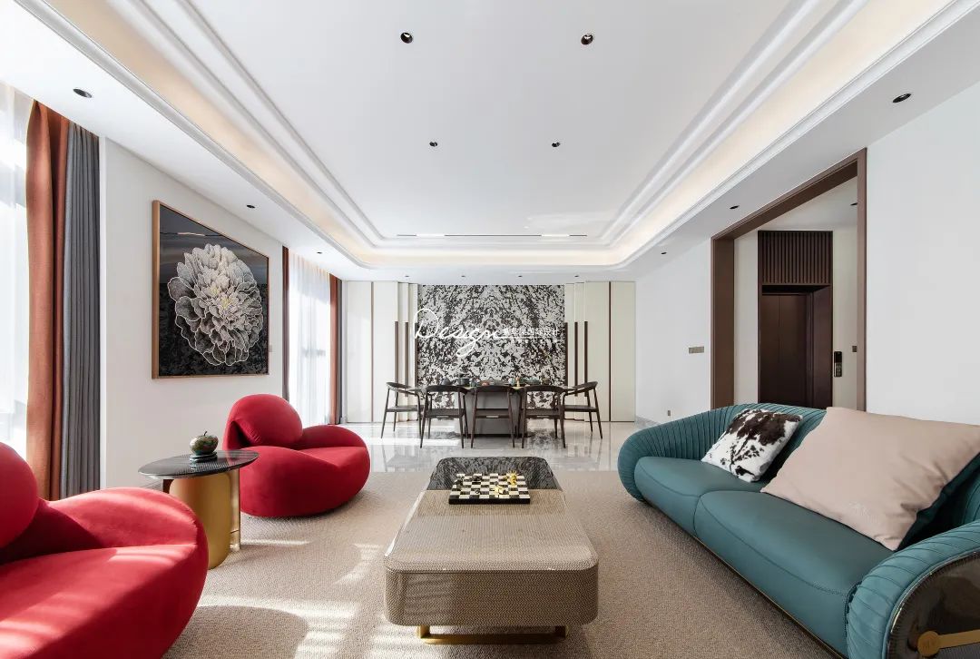 昆明·天璟湾现代轻奢别墅设计丨中国昆明丨紫苹果装饰(昆明)分公司-59