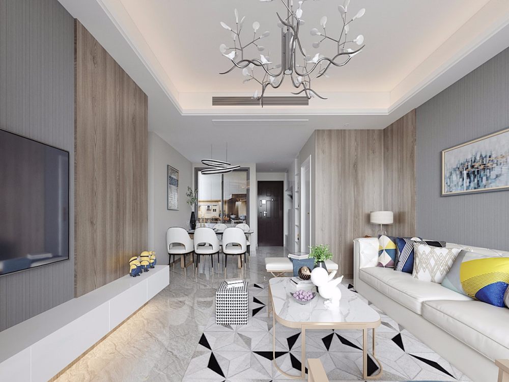 阳光·新天地别墅现代轻奢风格别墅-4