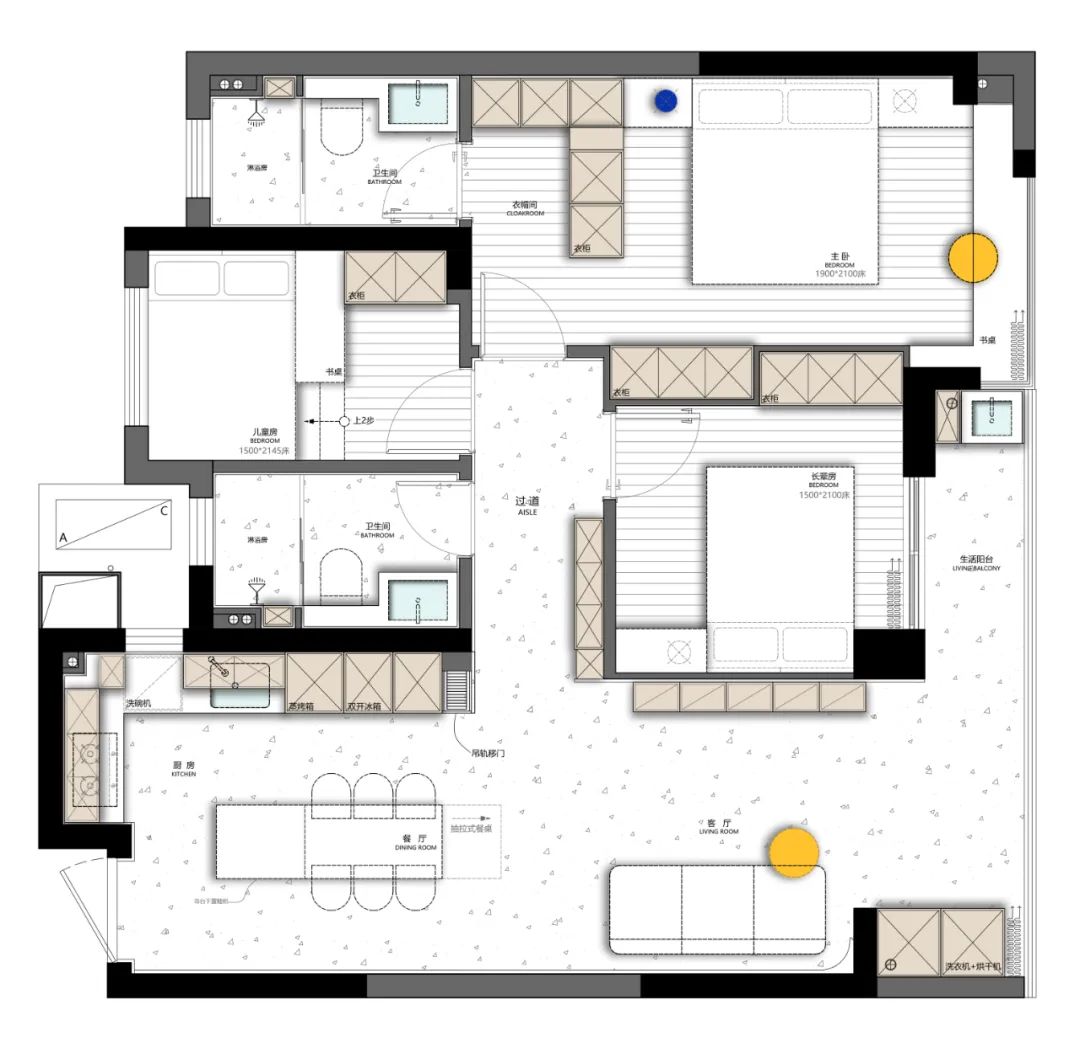 福州·榕心映月住宅设计丨中国福州丨北城梁筑设计-147