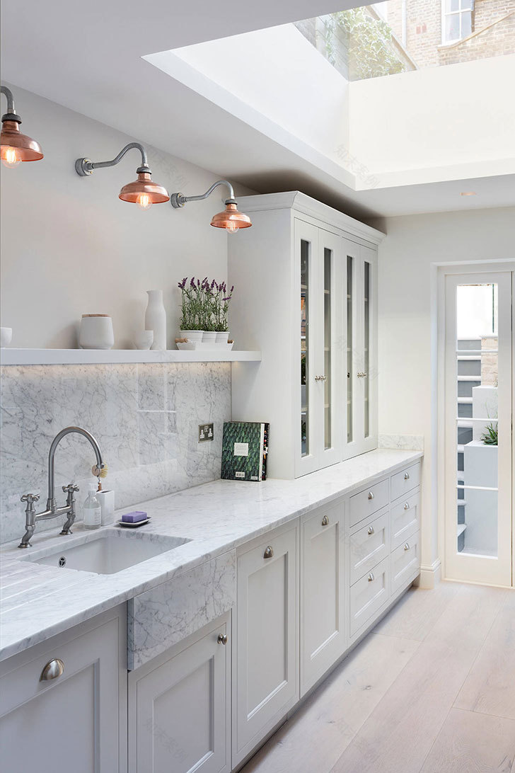 伦敦切尔西优雅复古现代家居设计-17