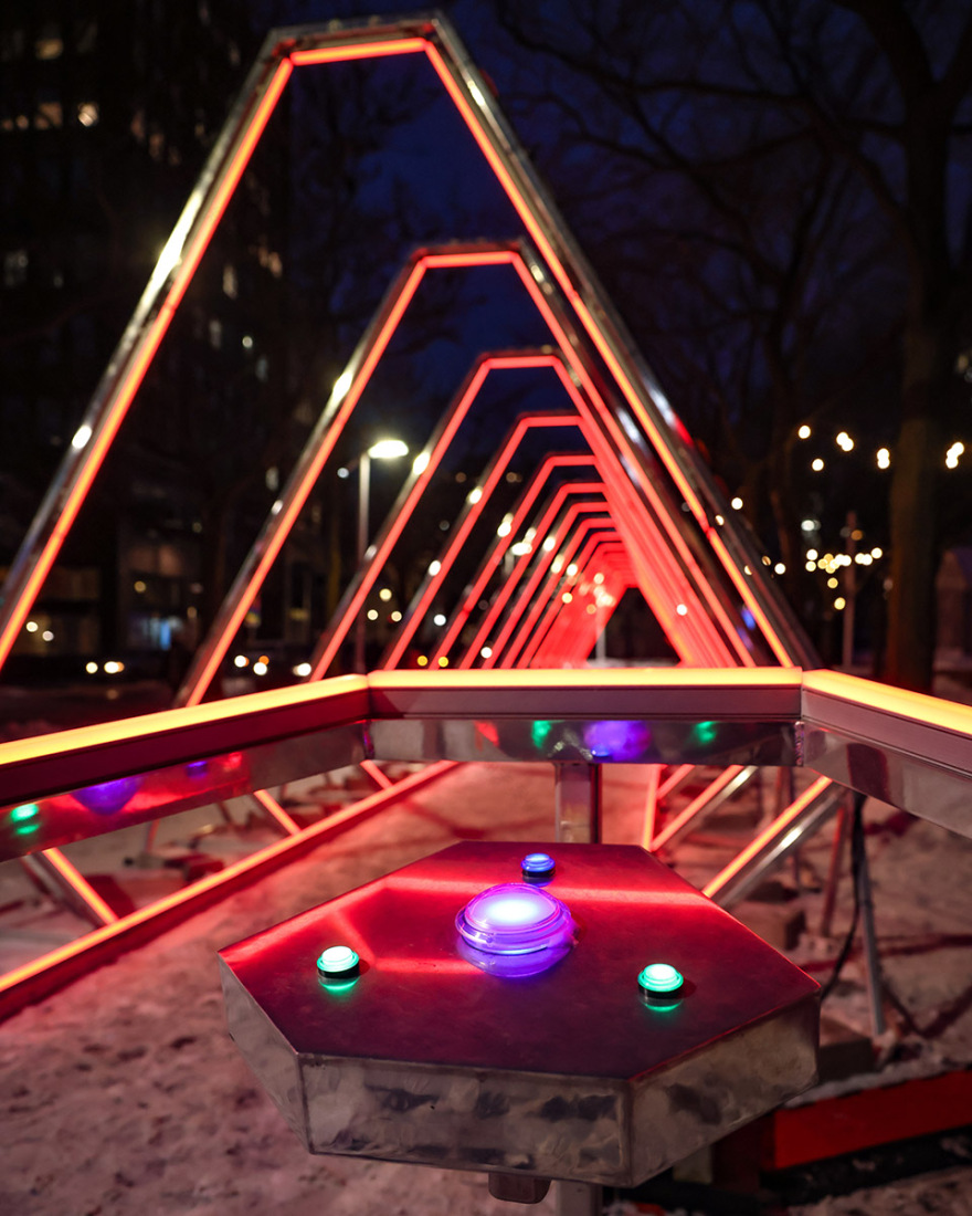 LUMINO灯光艺术节丨加拿大蒙特利尔丨众多艺术家(如Limelight Art,Chevalvert等)-53