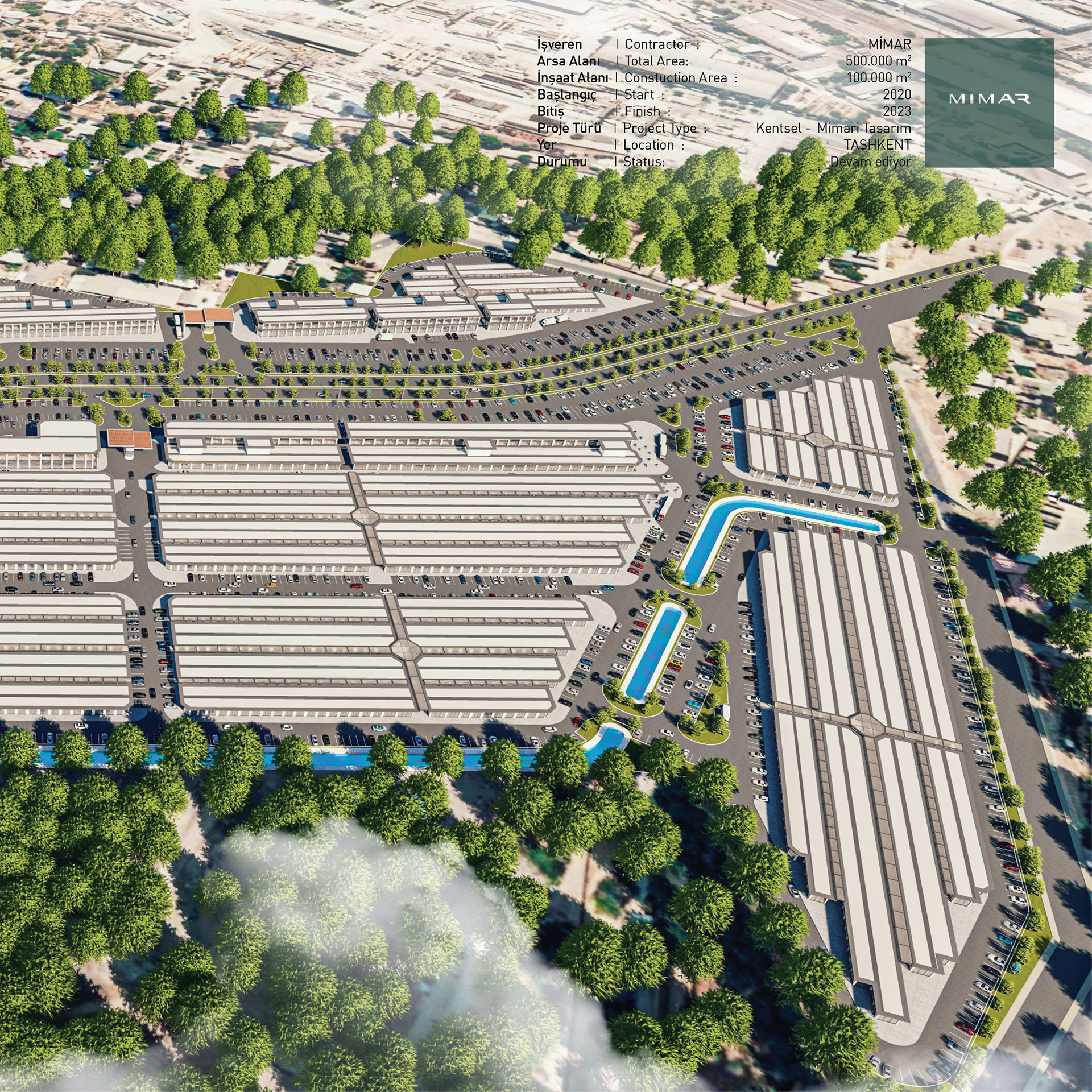 TASHKENT AUTO SHOWROOM l MASTER PLAN DESIGN-4
