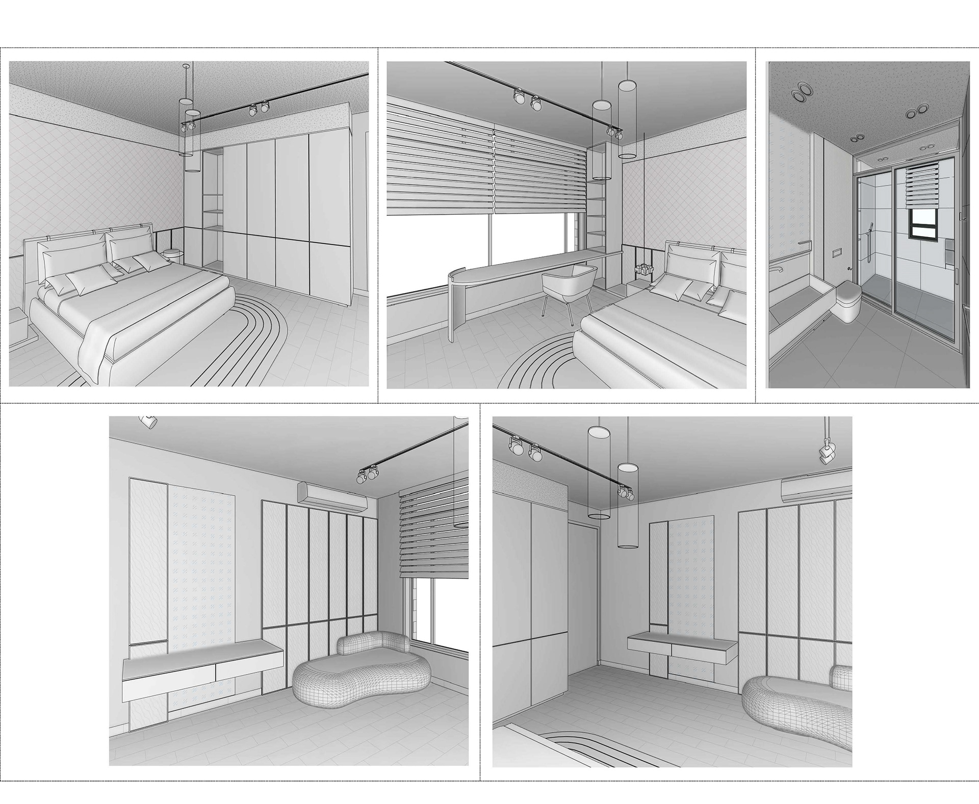 A·A 现代别墅室内设计丨沙特阿拉伯丨Bariq Consultants-56