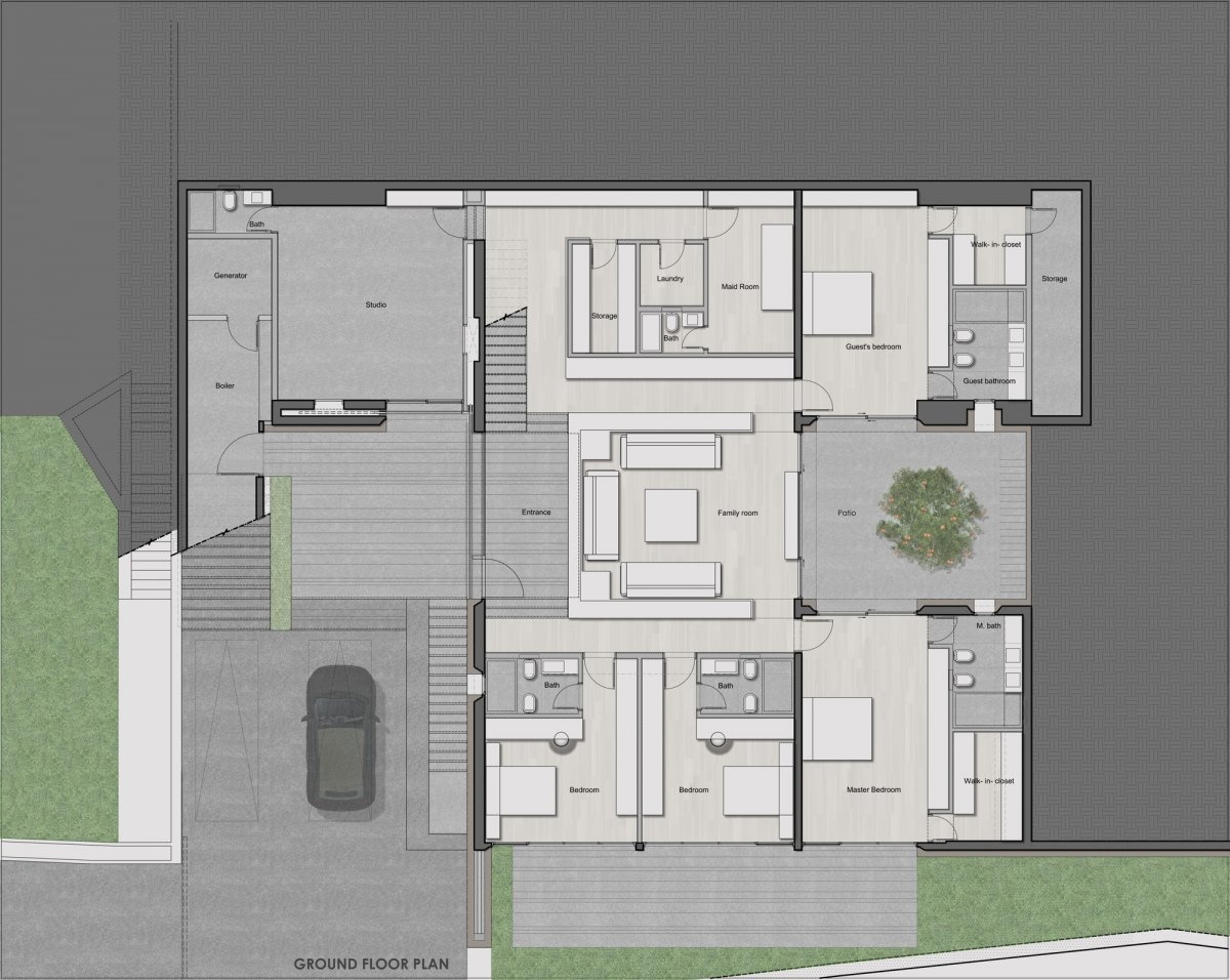 融入环境的住宅丨芬兰波里-30