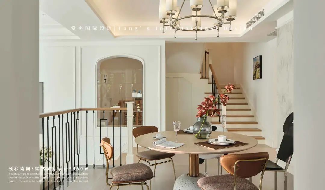 颐和南园 460㎡现代美式住宅丨中国南京丨堂杰国际设计-35