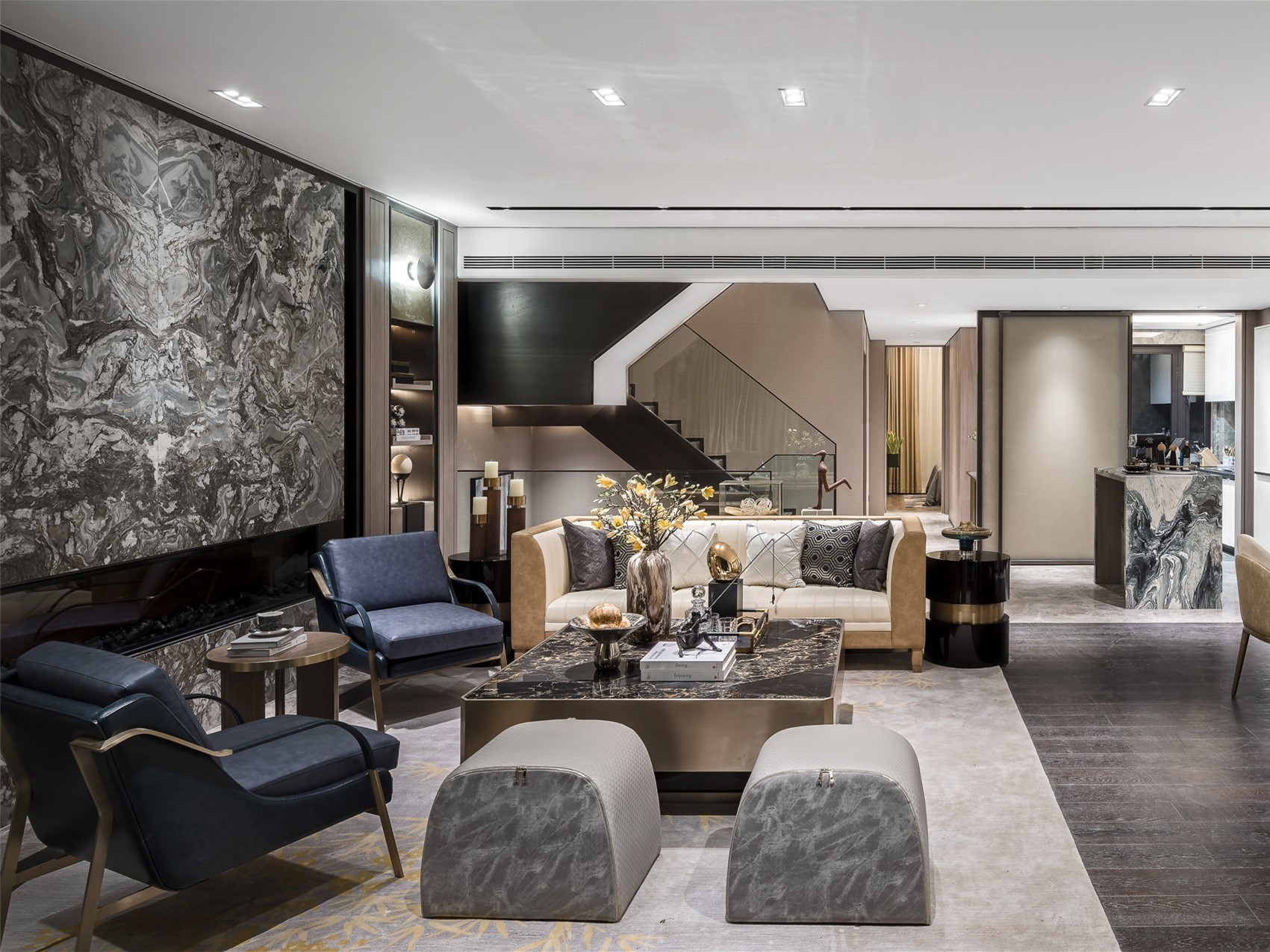 成都龙湖天宸原著别墅样板间-4