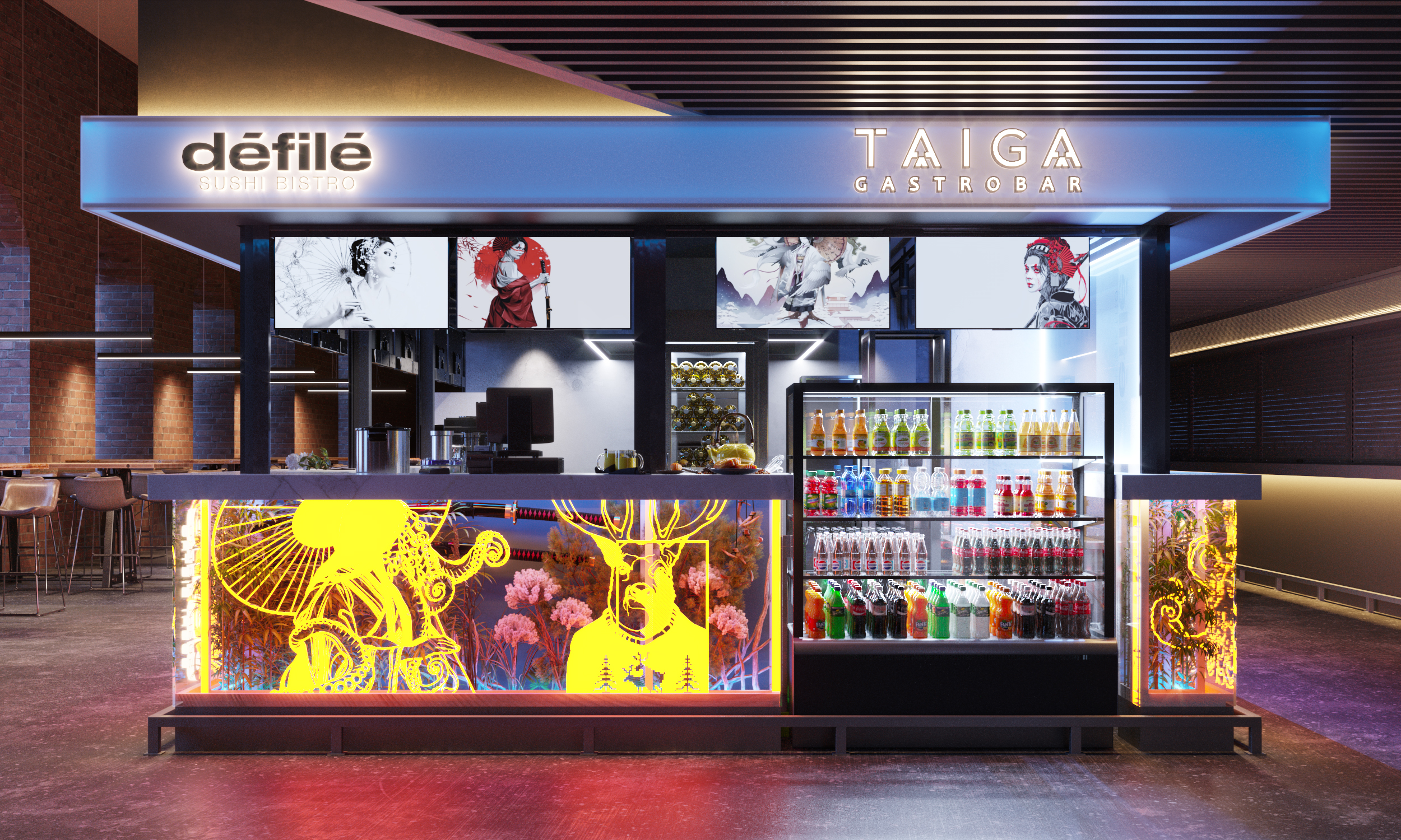 КОНЦЕПТ КОРНЕРА DEFILE,TAIGA-34